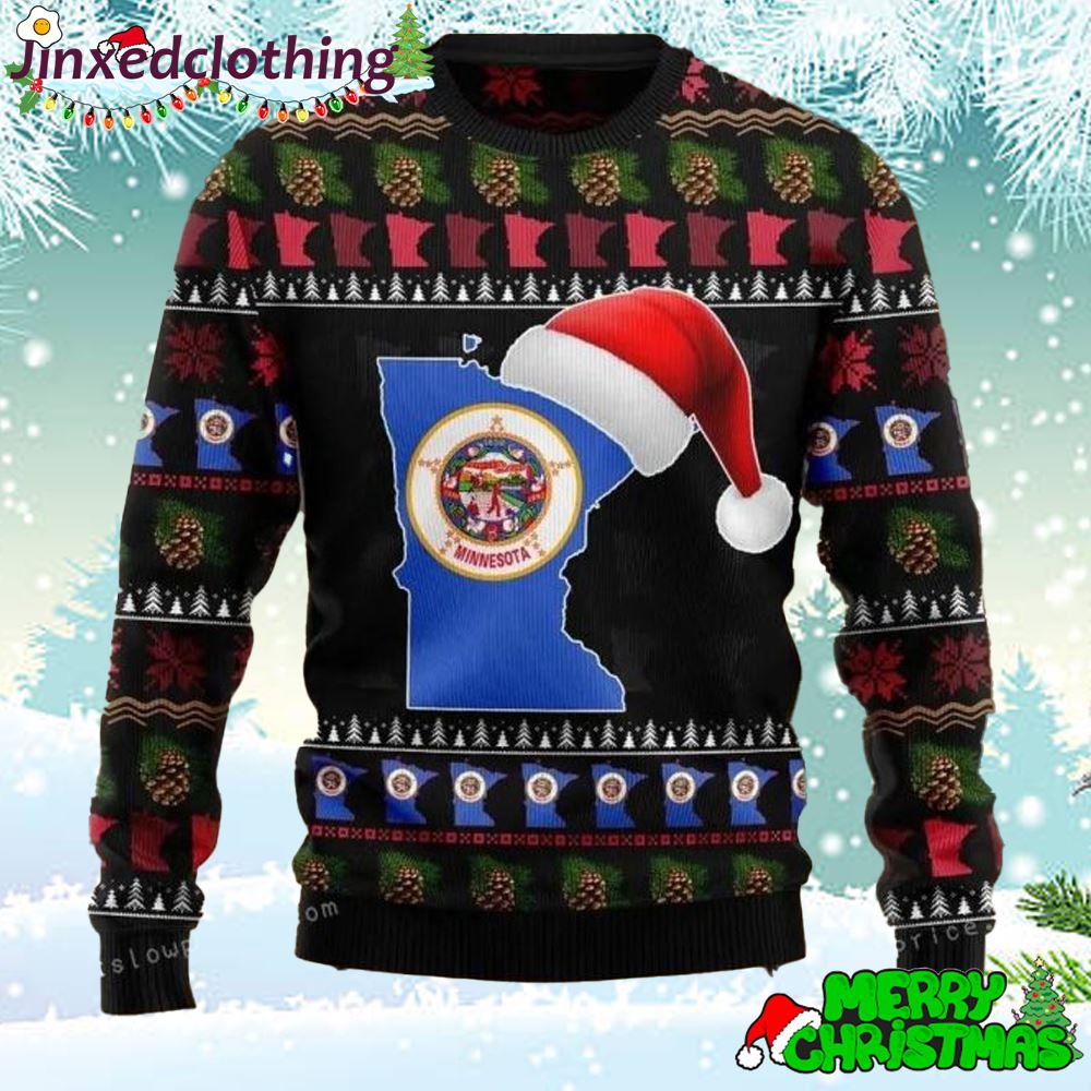 Minnesota Christmas Ugly Sweater For Unisex 